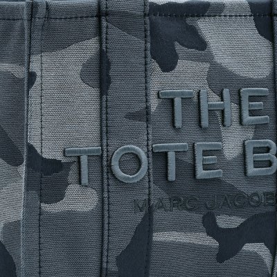 THE CAMO JACQUARD SMALL TOTE BAG
